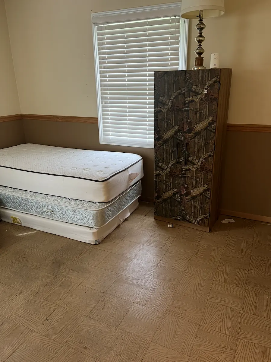 removing old furniture