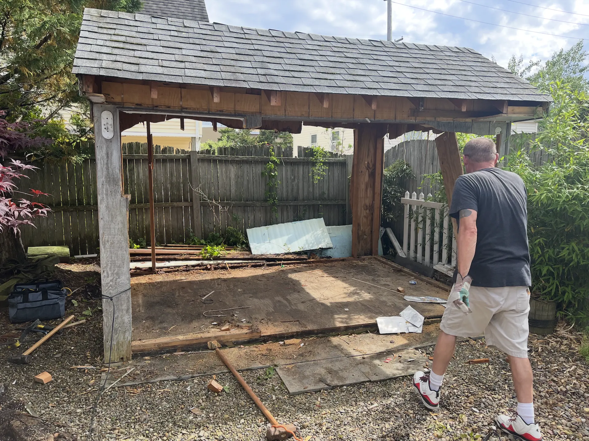 shed demolition