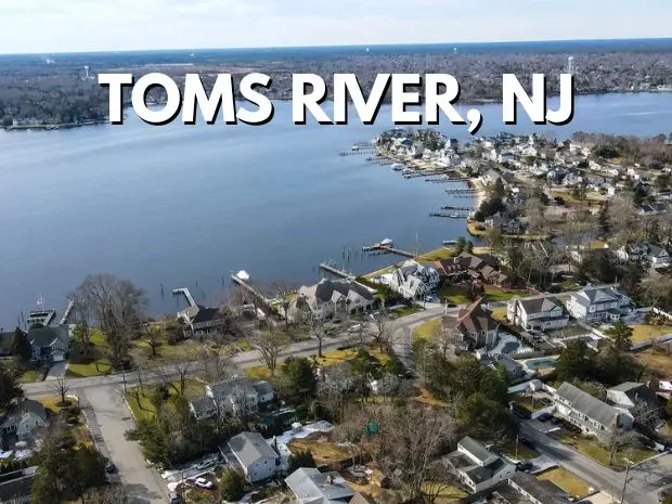 image of toms river, a city where anthony's junk removal nj llc operates